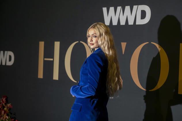 October 25, 2022, New York, United States: Gigi Hadid attends 2022 WWD Honors at Cipriani South Street in New York City. New York United States - ZUMAs197 20221025_zaa_s197_340 Copyright: xRonxAdarx