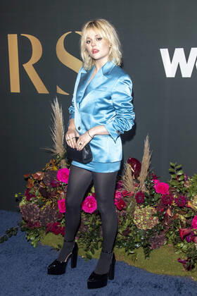 October 25, 2022, New York, United States: Emily Alyn Lind attends the 2022 WWD Honors at Cipriani South Street in New York City. New York United States - ZUMAs197 20221025_zaa_s197_326 Copyright: xRonxAdarx