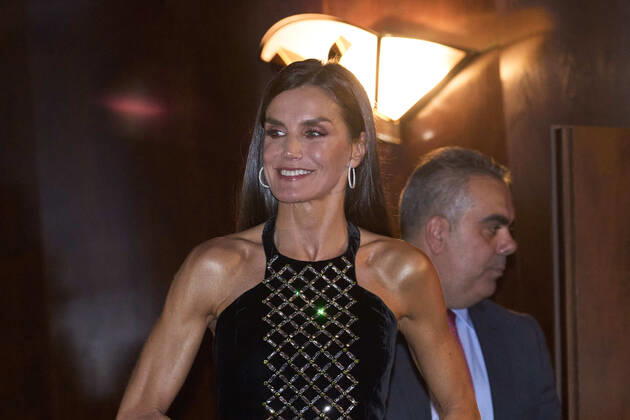 27-10-2022 Oviedo Queen Letizia attend the traditional concert on the eve of the Princess of Asturias awarding ceremony in Oviedo. The Princess of Asturias Awards are given every year to personalities or organizations from all around the world who make significant achievements in the sciences, arts, literature, humanities and sports. No Spain Â  Copyright: xPPEx