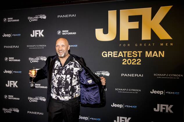 2022-10-27 20:17:27 AMSTERDAM - Ruben van der Meer prior to the announcement of JFK s Greatest Man. Every year JFK magazine presents the award to the most stylish, successful, coolest and most charismatic man of the year. ANP SEM VAN DER WAL netherlands out - belgium out