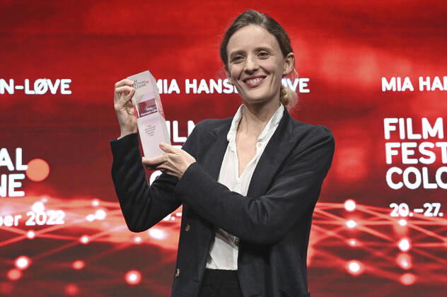 Mia Hansen-Löve bei der Verleihung der Film Festival Cologne Awards auf dem 32. Film Festival Cologne 2022 im E-Werk. Köln, 27.10.2022