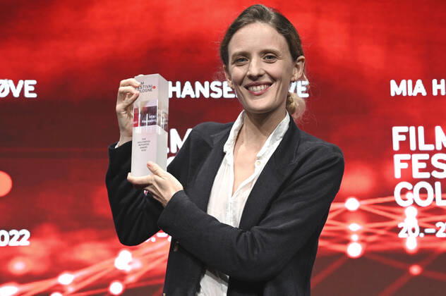 Mia Hansen-Löve bei der Verleihung der Film Festival Cologne Awards auf dem 32. Film Festival Cologne 2022 im E-Werk. Köln, 27.10.2022