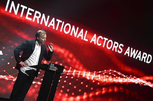 Mans Marlind bei der Verleihung der Film Festival Cologne Awards auf dem 32. Film Festival Cologne 2022 im E-Werk. Köln, 27.10.2022