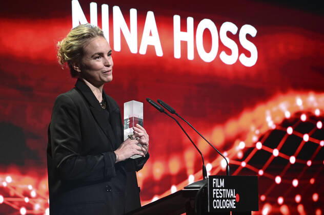 Bilder des Jahres 2022, Entertainment 10 Oktober Entertainment Themen der Woche KW43 Nina Hoss bei der Verleihung der Film Festival Cologne Awards auf dem 32. Film Festival Cologne 2022 im E-Werk. Köln, 27.10.2022