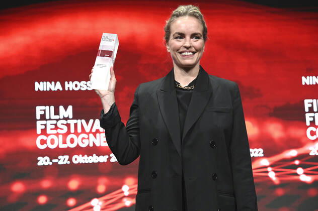 Nina Hoss bei der Verleihung der Film Festival Cologne Awards auf dem 32. Film Festival Cologne 2022 im E-Werk. Köln, 27.10.2022