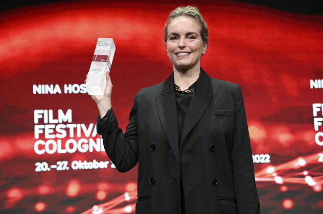 Nina Hoss bei der Verleihung der Film Festival Cologne Awards auf dem 32. Film Festival Cologne 2022 im E-Werk. Köln, 27.10.2022