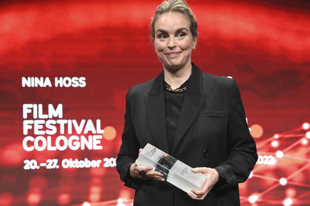 Nina Hoss bei der Verleihung der Film Festival Cologne Awards auf dem 32. Film Festival Cologne 2022 im E-Werk. Köln, 27.10.2022