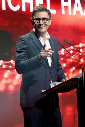Michel Hazanavicius bei der Verleihung der Film Festival Cologne Awards auf dem 32. Film Festival Cologne 2022 im E-Werk. Köln, 27.10.2022