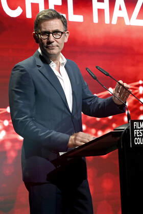 Michel Hazanavicius bei der Verleihung der Film Festival Cologne Awards auf dem 32. Film Festival Cologne 2022 im E-Werk. Köln, 27.10.2022