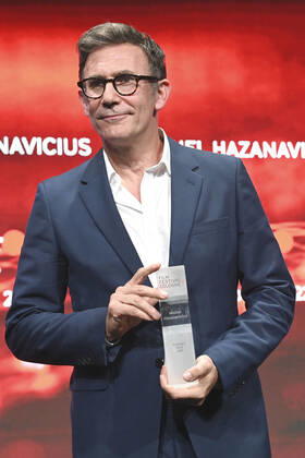 Michel Hazanavicius bei der Verleihung der Film Festival Cologne Awards auf dem 32. Film Festival Cologne 2022 im E-Werk. Köln, 27.10.2022
