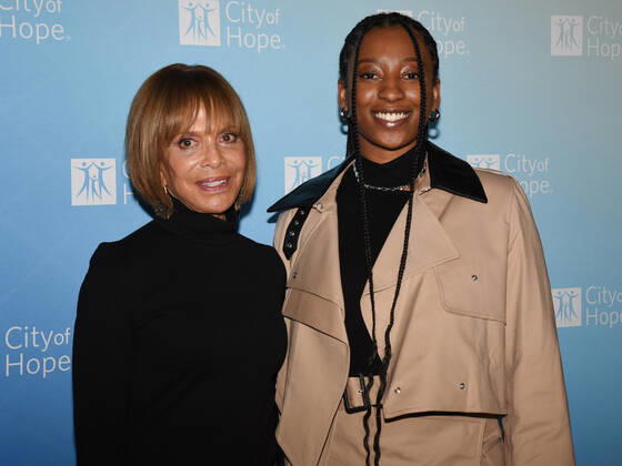 27 October 2022 - Los Angeles, California - Sylvia Rhone and WondaGurl. City Of Hope s 2022 Spirit Of Life Gala. West Hollywood USA - ZUMAa123 20221027_zaa_a123_033 Copyright: xBillyxBennightx