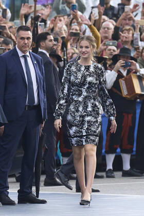28-10-2022 Campoamor Princess Leonor attend the 2022 Princess of Asturias award ceremony at the Campoamor theatre in Oviedo. No Spain Â  Copyright: xPPEx