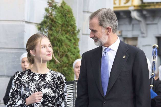 Entertainment Bilder des Tages 28-10-2022 Campoamor Princess Leonor and King Felipe attend the 2022 Princess of Asturias award ceremony at the Campoamor theatre in Oviedo. No Spain Â  Copyright: xPPEx