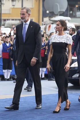 28-10-2022 Campoamor King Felipe and Queen Letizia attend the 2022 Princess of Asturias award ceremony at the Campoamor theatre in Oviedo. No Spain Â  Copyright: xPPEx