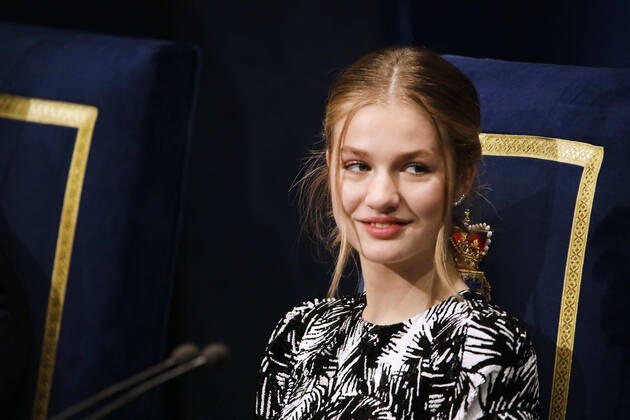 28-10-2022 Campoamor Princess Leonor attend the 2022 Princess of Asturias award ceremony at the Campoamor theatre in Oviedo. No Spain Â  Copyright: xPPEx
