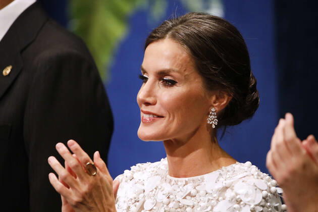 28-10-2022 Campoamor Queen Letizia attend the 2022 Princess of Asturias award ceremony at the Campoamor theatre in Oviedo. No Spain Â  Copyright: xPPEx