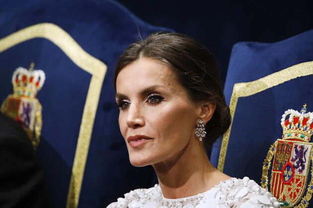 28-10-2022 Campoamor Queen Letizia attend the 2022 Princess of Asturias award ceremony at the Campoamor theatre in Oviedo. No Spain Â  Copyright: xPPEx