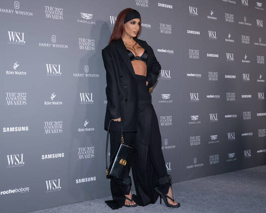 Anitta arrives on the red carpet for the WSJ. Magazine Innovator Awards at the Museum of Modern Art in New York City on Wednesday, November 2, 2022. 1 NYP20221102555 GabrielexHoltermann