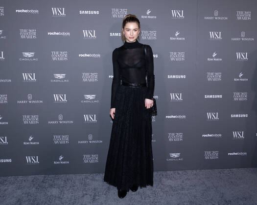 Eve Jobs arrives on the red carpet for the WSJ. Magazine Innovator Awards at the Museum of Modern Art in New York City on Wednesday, November 2, 2022. 1 NYP20221102516 GabrielexHoltermann