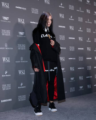 Nadya Tolokonnikova arrives on the red carpet for the WSJ. Magazine Innovator Awards at the Museum of Modern Art in New York City on Wednesday, November 2, 2022. 1 NYP20221102528 GabrielexHoltermann