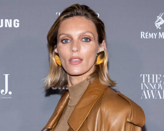 Anja Rubik arrives on the red carpet for the WSJ. Magazine Innovator Awards at the Museum of Modern Art in New York City on Wednesday, November 2, 2022. 1 NYP20221102540 GabrielexHoltermann