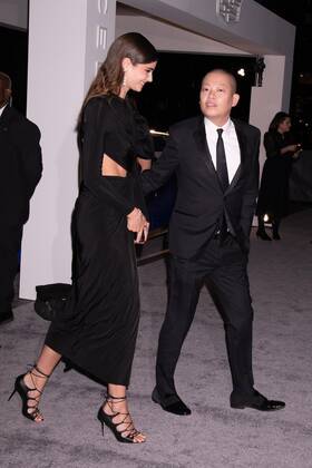WSJ Innovator Awards-Outside Arrivals Museum of Modern Art, NY. Featuring: Taylor Hill, Jason Wu Where: New York, New York, United States When: 02 Nov 2022 Credit: Janet Mayer startraksphoto.com Cover Images Copyright: xx 52138881 EDITORIAL USE ONLY. NOT FOR USE BY NEWSPAPERS BASED IN THE UK.