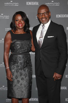 LOS ANGELES, CA - NOVEMBER 5: Viola Davis and Julius Tennon at the 2022 Hamilton Behind the Camera Awards presented by Los Angeles Confidential at Avalon Hollywood in Los Angeles, California on November 5, 2022. Copyright: xFayexSadoux