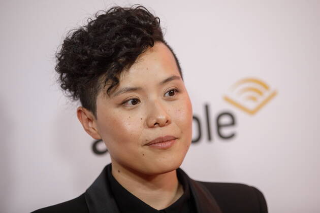 November 7, 2022, TORONTO, ON, CANADA: Canadian author Kim Fu attends the 2022 Scotiabank Giller Prize in Toronto, Monday, Nov. 7, 2022. TORONTO CANADA  - ZUMAc35_ 20221107_zaf_c35_121 Copyright: xColexBurstonx