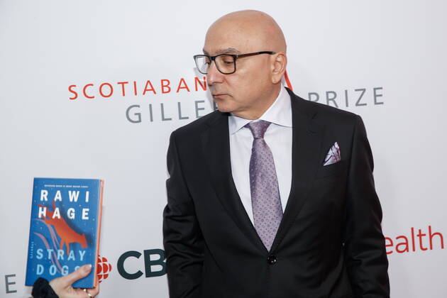 November 7, 2022, TORONTO, ON, CANADA: 2022 Giller Prize finalist Rawi Hage attends the 2022 Scotiabank Giller Prize in Toronto, Monday, Nov. 7, 2022. TORONTO CANADA  - ZUMAc35_ 20221107_zaf_c35_130 Copyright: xColexBurstonx
