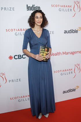 November 7, 2022, TORONTO, ON, CANADA: 2022 Giller Prize finalists Noor Naga attends the 2022 Scotiabank Giller Prize in Toronto, Monday, Nov. 7, 2022. TORONTO CANADA  - ZUMAc35_ 20221107_zaf_c35_131 Copyright: xColexBurstonx