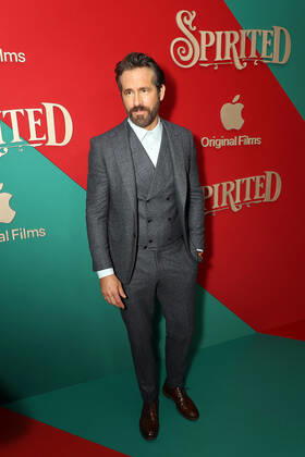 Apple Original Films New York Premiere Of Spirited at Alice Tully Hall, Lincoln Center for the Performing Arts. Featuring: Ryan Reynolds Where: New York, New York, United States When: 07 Nov 2022 Credit: Marion Curtis StarPix for Apple Startraksphoto.com Cover Images Copyright: xx 52155829 EDITORIAL USE ONLY. NOT FOR USE BY NEWSPAPERS BASED IN THE UK.