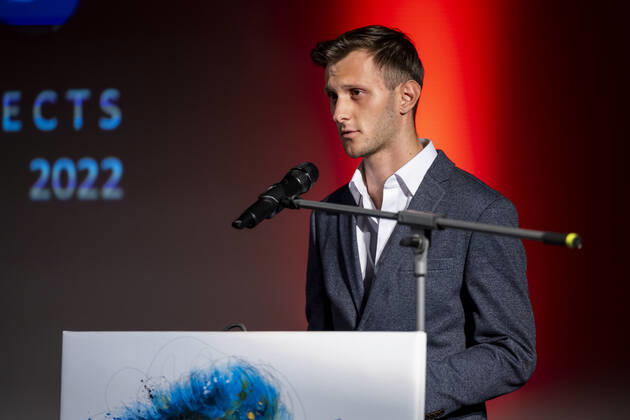 LÖWENHERZ FRIEDENSPREIS 2022 FÜR BODO RAMELOW 09 11 2022 - Weimar: Die Verleihung des Löwenherz Friedenspreises, für Personen, die sich in herausragender Weise um Frieden und Versöhnung verdient gemacht haben, an Bodo Ramelow am 9. November 2022 im Kinosaal der KZ Gedenkstätte Buchenwald. Ludwig Essig. _________________