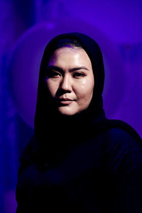 STOCKHOLM 20221110 Fatemeh Khavari, who was named Revanschist of the Year at the awarding of the Anders Carlberg Memorial Prize 2022 at Fryshuset in Stockholm Stockholm Sweden x12130x,  Copyright: xTimxAro TTx ANDERS CARLBERGS MINNESPRIS 2022