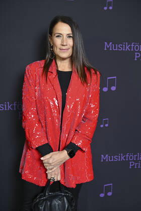 STOCKHOLM 20221111 Jill Johnson on the red carpet before the award ceremony and gala of the Music Publishers Prize at the Grand Hotel in Stockholm Stockholm Sweden x10040x,  Copyright: xAndersxWiklund TTx MUSIKFÖRLÄGGARNAS PRIS 2022
