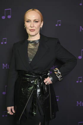 STOCKHOLM 20221111 Lisa Brolander, Moonica Mac, on the red carpet before the award ceremony and gala of the Music Publishers Prize at the Grand Hotel in Stockholm Stockholm Sweden x10040x,  Copyright: xAndersxWiklund TTx MUSIKFÖRLÄGGARNAS PRIS 2022