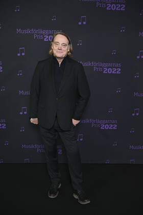 STOCKHOLM 20221111 Lars Nylin on the red carpet before the award ceremony and gala of the Music Publishers Prize at the Grand Hotel in Stockholm Stockholm Sweden x10040x,  Copyright: xAndersxWiklund TTx MUSIKFÖRLÄGGARNAS PRIS 2022