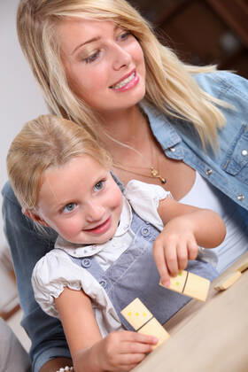 RECORD DATE NOT STATED Young woman and little girl playing with dominoes, model released, , 5596116.jpg, _ M_Dalouche_Chloe_150910, _ M_Gerbaud_Marion_150910, activity, adorable, amused, arms, baby-sitter, baby-sitting, beautiful, blond, care, child, cute, daughter, domino, enjoyment, fun, girl, happy, home, hug, kid, knees, laughing, leisure, lifestyles, little, nanny, play, playful, pretty, recreation, relationships, relaxed, sibling, sister, sitting, together, togetherness, woman, young,