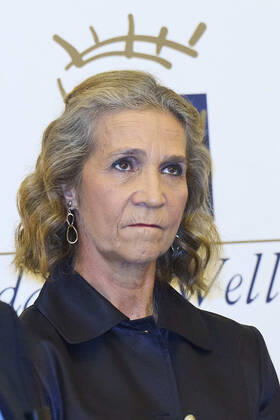 14-11-2022 Madrid Princess Elena de Borbon during the Capote De Las Artes award 2022 ceremony at Wellington Hotel in Madrid. No Spain Â  Copyright: xPPEx