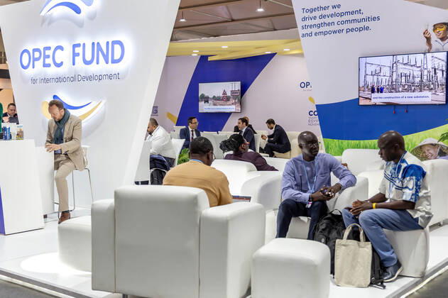 November 16, 2022, Sharm El Sheikh, South Sinai, Egypt: Participants rest in OPEC Fund Pavilion during the COP27 UN Climate Change Conference, held by UNFCCC in Sharm El-Sheikh International Convention Center. COP27, running from November 6 to November 18 in Sharm El Sheikh focuses on implementation of measures already agreed during previous COPs. The Conference in Sharm El Sheikh focuses also on the most vulnerable communities as the climate crisis hardens life conditions of those already most disadvantaged. Sharm El Sheikh Egypt - ZUMAs197 20221116_zaa_s197_267 Copyright: xDominikaxZarzyckax