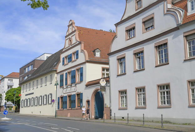Altbauten, Alexanderstraße, Darmstadt, Hessen, Deutschland