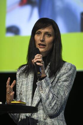 European Union Commissioner for Innovation, Research, Culture, Education and Youth Mariya Gabriel speaks at the Slush 2022 Startup Event in Helsinki, Finland on November 17, 2022. Helsinki Finland Copyright: xEmmixKorhonenx LKKTF20221117141642RPAC