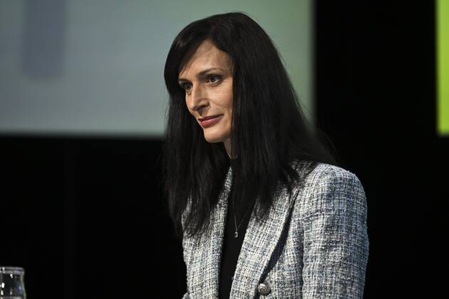 European Union Commissioner for Innovation, Research, Culture, Education and Youth Mariya Gabriel speaks at the Slush 2022 Startup Event in Helsinki, Finland on November 17, 2022. Helsinki Finland  Copyright: xEmmixKorhonenx LKKTF20221117141746FDUM