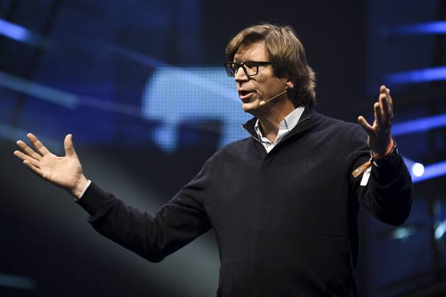 Niklas Zennström, CEO and Founding Partner at Atomico, performs at the Slush 2022 Startup Event in Helsinki, Finland on November 17, 2022. Helsinki Finland  Copyright: xEmmixKorhonenx LKKTF20221117153942TODA