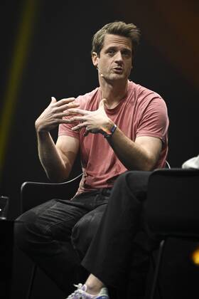 Sebastian Siemiatkowski, Co-founder and CEO of Klarna, pictured at the Slush 2022 Startup Event in Helsinki, Finland on November 17, 2022. Helsinki Finland  Copyright: xEmmixKorhonenx LKKTF20221117154222PFSI