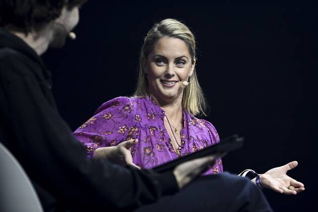 Sophia Bendz, General Partner at Cherry Ventures, pictured at the Slush 2022 Startup Event in Helsinki, Finland on November 17, 2022. Helsinki Finland  Copyright: xEmmixKorhonenx LKKTF20221117154550CVMN