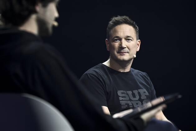Ilkka Paananen, CEO and Co-founder of Supercell, pictured at the Slush 2022 Startup Event in Helsinki, Finland on November 17, 2022. Helsinki Finland  Copyright: xEmmixKorhonenx LKKTF20221117154839FOBR