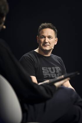 Ilkka Paananen, CEO and Co-founder of Supercell, pictured at the Slush 2022 Startup Event in Helsinki, Finland on November 17, 2022. Helsinki Finland  Copyright: xEmmixKorhonenx LKKTF20221117154914KNGD