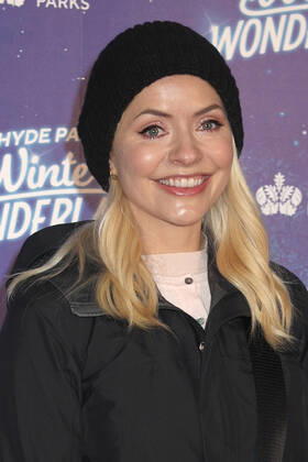 Holly Willoughby attends the Hyde Park Winter Wonderland 2022 VIP Preview Night in London. NOVEMBER 17th 2022  CMYx22482