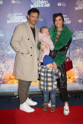 Ryan Thomas and Lucy Mecklenburgh attend the Hyde Park Winter Wonderland 2022 VIP Preview Night in London. NOVEMBER 17th 2022  CMYx22482