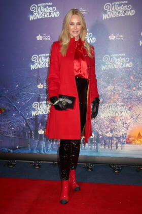 Amanda Cronin attends the Hyde Park Winter Wonderland 2022 VIP Preview Night in London. NOVEMBER 17th 2022  CMYx22482